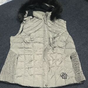 Harley-Davidson Gray and Black Vest